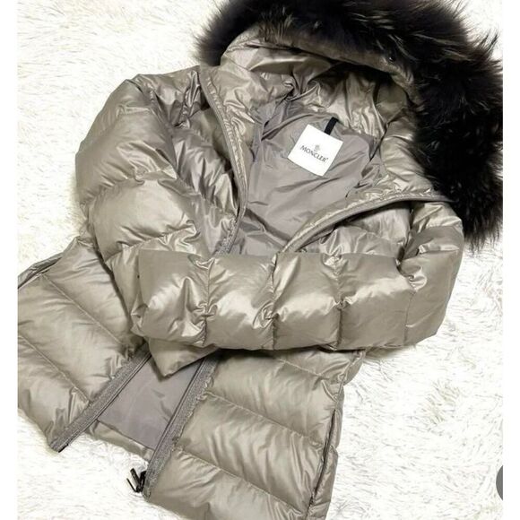 Moncler Jackets & Blazers - Moncler down  grey jacket for women size 02.(M)